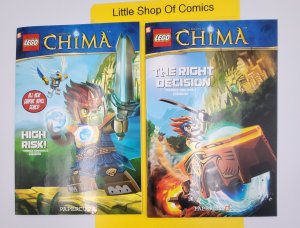 Lego Legends of Chima GN Volume 1, 2, 3, 4, 5, 6 Papercutz