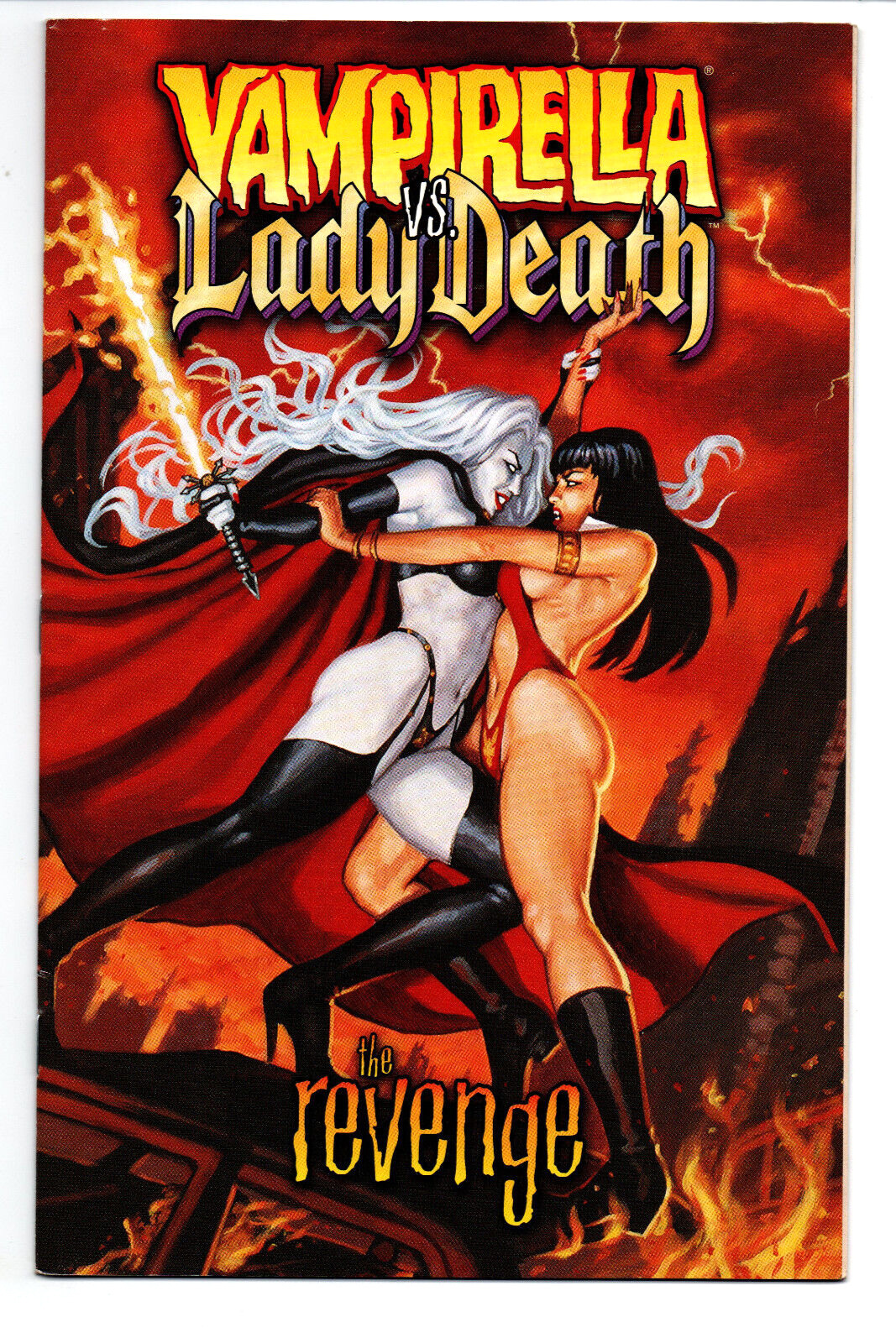 Vampirella Vs Lady Death Vampire Harris 2000 Vf Comic Books Modern Age Harris