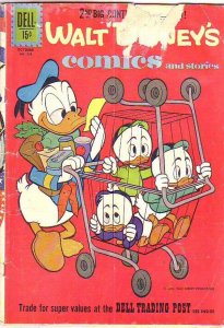 Comics and Stories, Walt Disney's #253 (Oct-61) GD Affordable-Grade Donald Du...