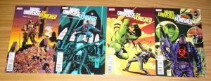 Marvel Universe vs. the Punisher #1-4 VF/NM complete series 2 3 jonathan maberry