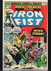 Marvel Premiere #25 (1975) Iron Fist [Key Issue]