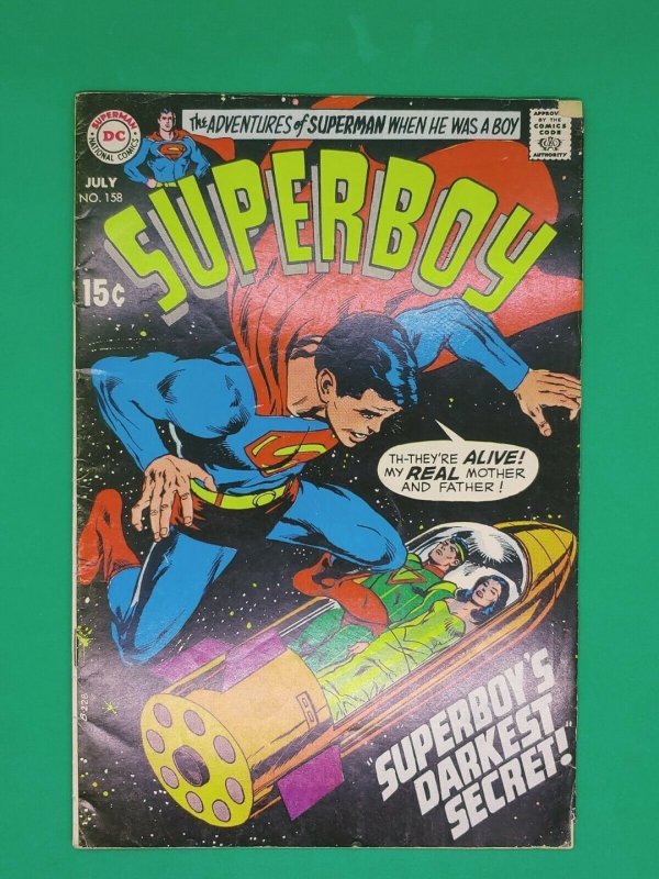 Superboy #158 VG+ DC Comics C3A 
