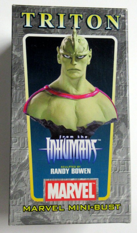 Marvel Inhuman Triton Mini-Bust Randy Bowen 2004