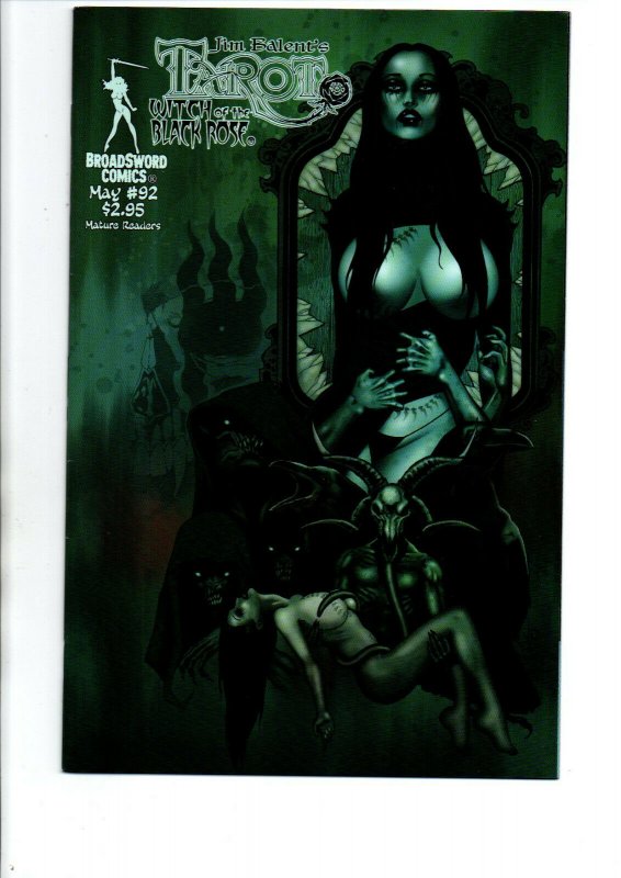 Tarot Witch of the Black Rose #92 A Variant - Balent Golightly - NM