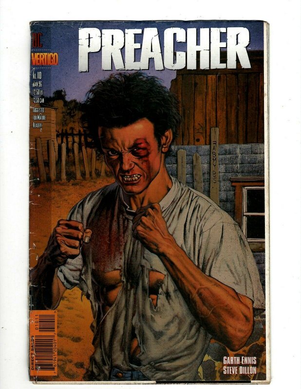 Lot Of 8 Preacher DC Vertigo Comic Books # 10 11 23 43 44 45 46 47 Ennis HY5 