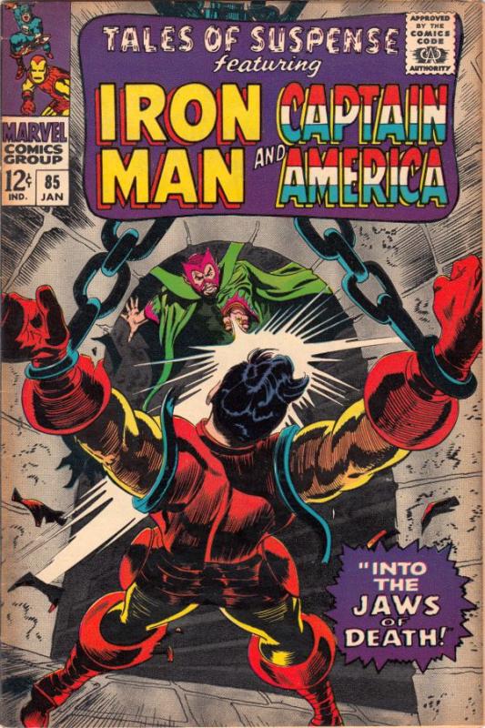 Tales of Suspense #85 (Jan-67) VF/NM High-Grade Iron Man, Captain America