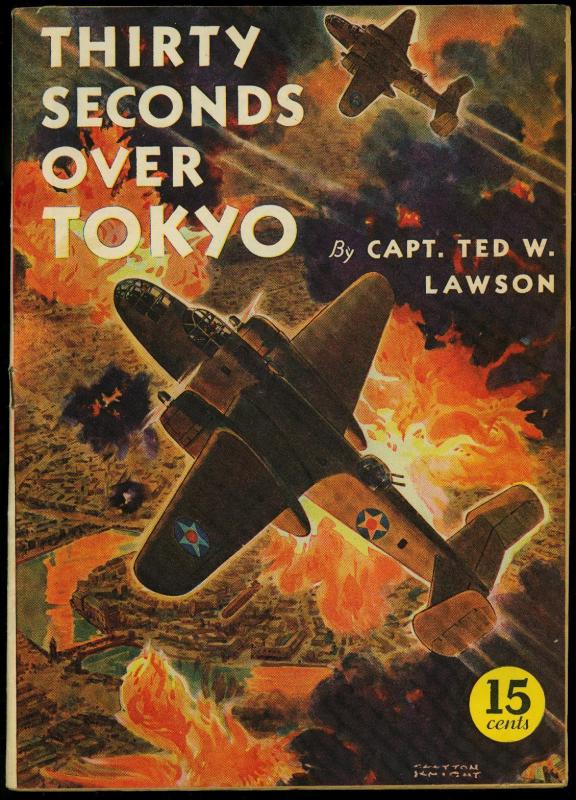 THIRTY SECONDS OVER TOKYO-AMERICAN LIBRARY #1-RARE-1943 FN/VF 