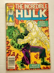 Incredible Hulk #327 (Marvel 1986) When ZZZAX Attacks