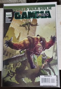 WORLD WAR HULK  GAMMA CORPS # 4 2007 MARVEL DISNEY