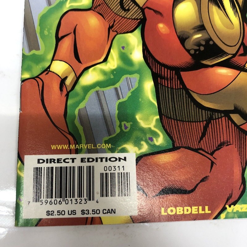 Superfire And Big Hero 6 (1998) # 3 (FN/VF) Signed Scott Lobdell • Marvel Comics