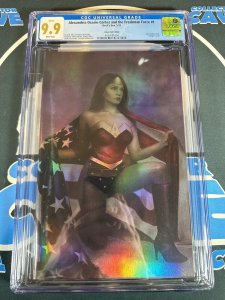 AOC ALEXANDRIA OCASIO-CORTEZ FRESHMAN FORCE #1 FOIL VIRGIN VARIANT CGC 9.9