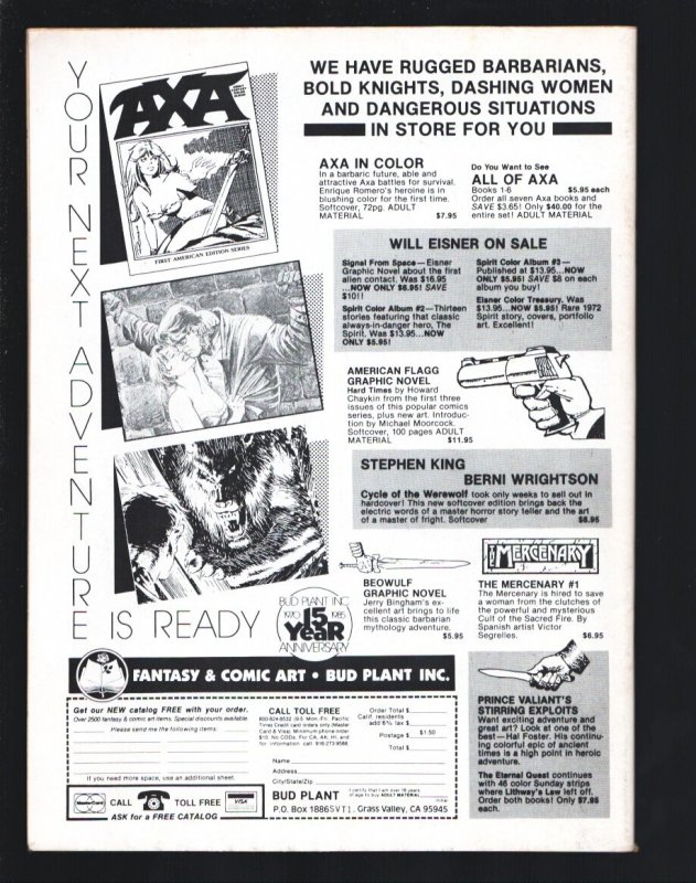 Savage Thrills #6 1986-ohn -Sam Glanzman-John Buscemi-violent thrills-Motorcy...