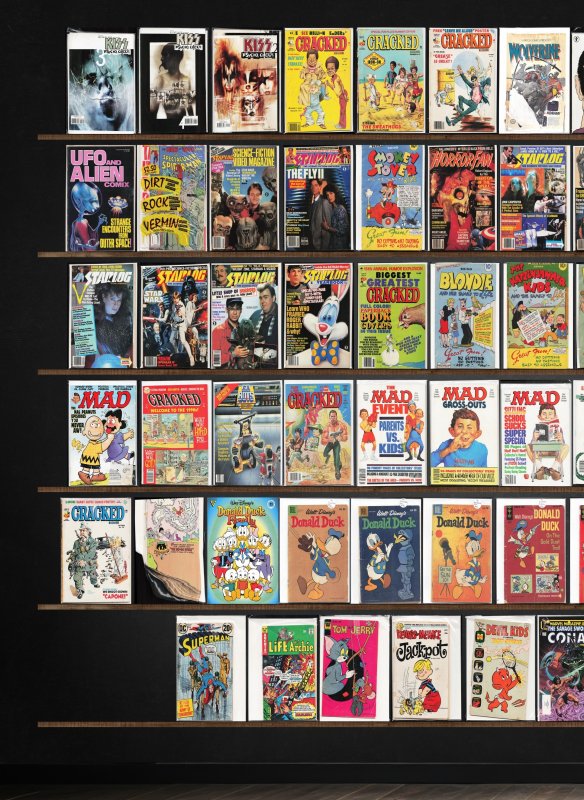 Huge Lot 110+ Comics with Cracked, Life With Archie, Donald Duck & More!