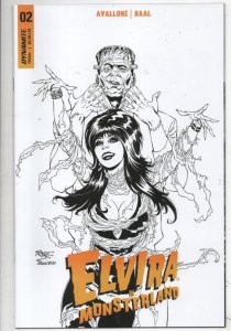 ELVIRA in MONSTERLAND #2 F Variant, NM, Mistress of the Dark, Royle, 2023