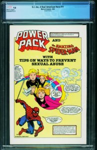 G.I. Joe, A Real American Hero-Second Print #11  1983 - Marvel -CGC 9.8 - Com...