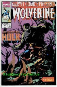 MARVEL COMICS PRESENTS #56, NM, Wolverine vs Hulk, Steve Ditko, more in store