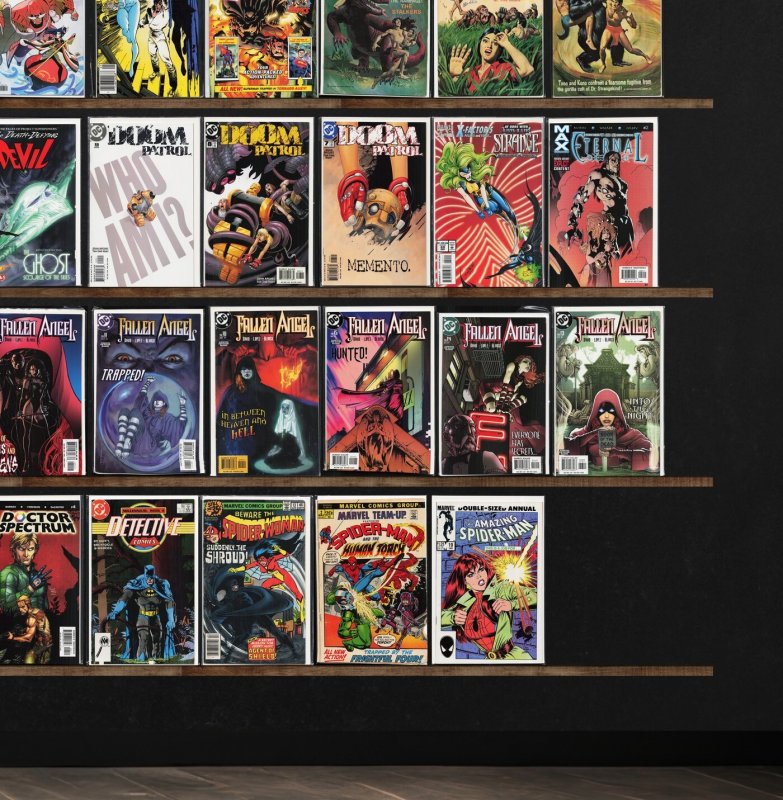 Huge Lot 150+ Comics with Fallen Angel, The Incredible Hulk & More!