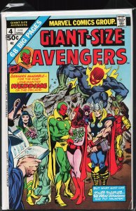 Giant-Size Avengers #4 (1975) The Avengers