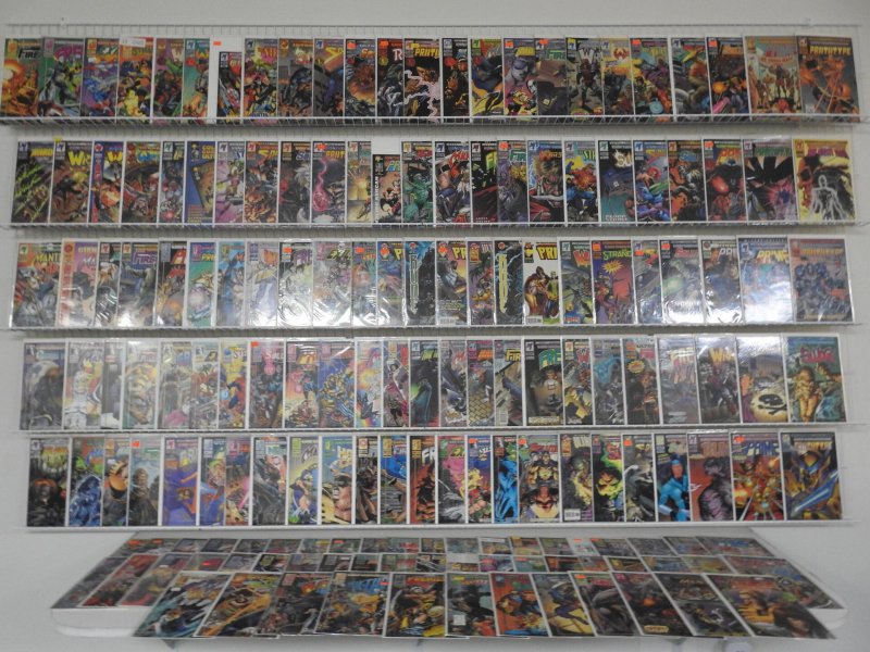 Huge Lot 170+ Comics W/ Mantra, Night Man, Prime+ Avg VF Condition