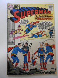 Superman #148 (1961) VG- Condition moisture stain