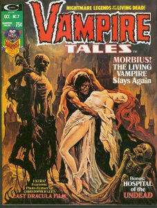 Vampire Tales #7 Curtis / Marvel Magazine 1974 FN/VF