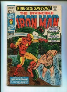 IRON MAN KING-SIZE SPECIAL #1 (4.0) WHAT PRICE VICTORY! 1970