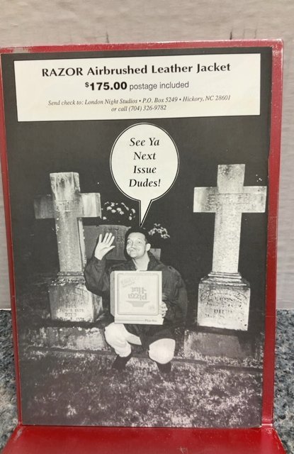 Razor #2 Blue Cover (1992) signed #2941/3000