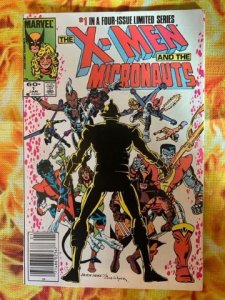 The X-Men and The Micronauts #1 (1984) - VF/NM