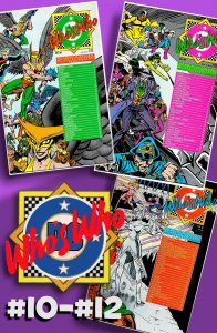 Hawkman! Joker! Hourman!  WHO'S WHO: DEFINITIVE DIRECTORY of the DCU #10...