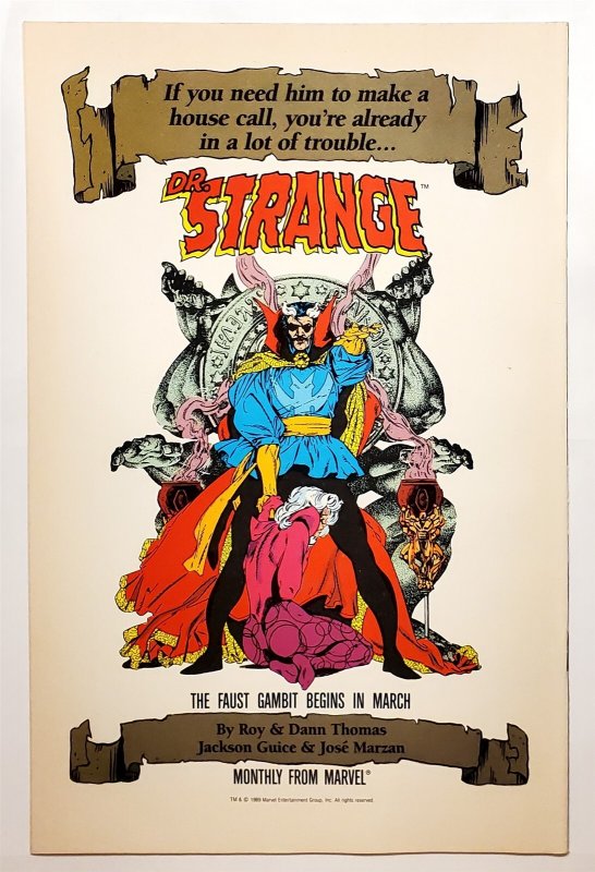 Marc Spector: Moon Knight #3 (Aug 1989, Marvel) 8.0 VF