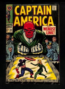 Captain America #103 Red Skull!