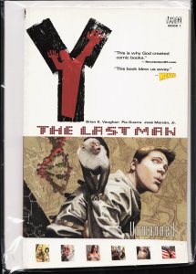 Y: The Last Man #1 Vertigo Essential Cover (2002) Y: The Last Man [Key Issue]