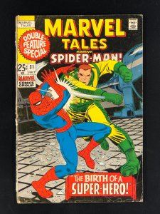 Marvel Tales #31 (1971) FR Starring Spider-Man Reprints ASM #37 and #42