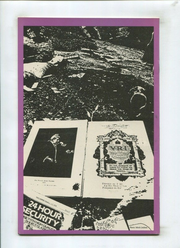 V FOR VENDETTA #4 (9.2) THE VANISHING 1988