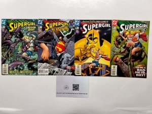 4 Supergirl DC Comic Books # 57 58 59 64 Batman Wonder Woman Flash 87 JS45