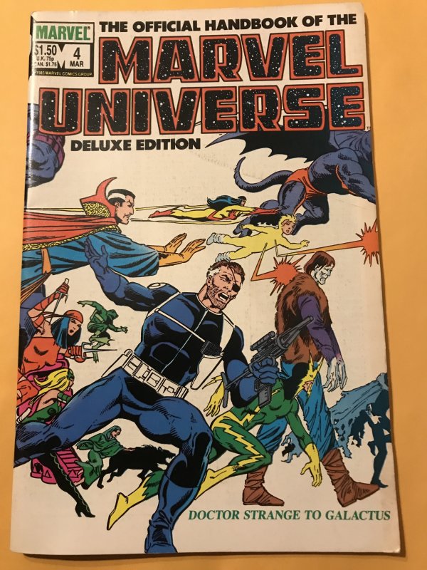 The Official Handbook of the Marvel Universe #4 : Vol. 2 1985: Dr. Strange - Gal