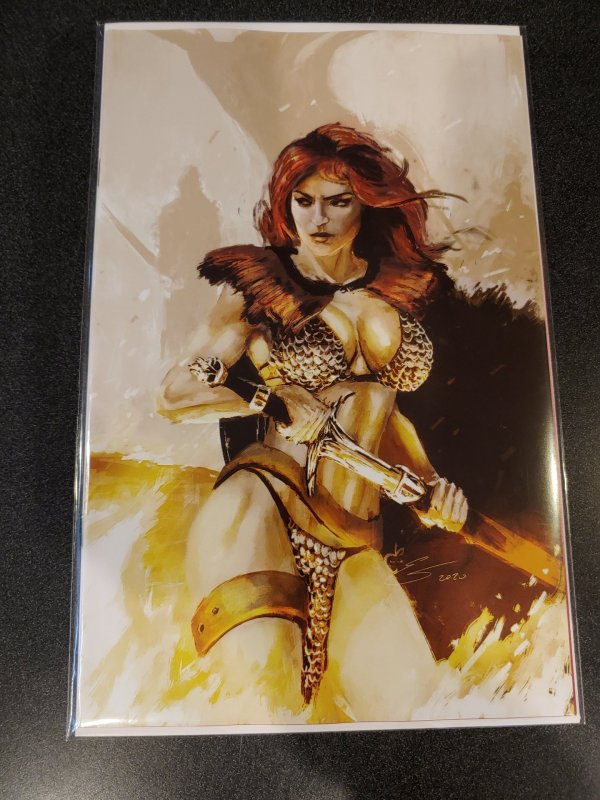 KILLING RED SONJA #1 VIRGIN VARIANT CMC EXCLUSIVE RAW