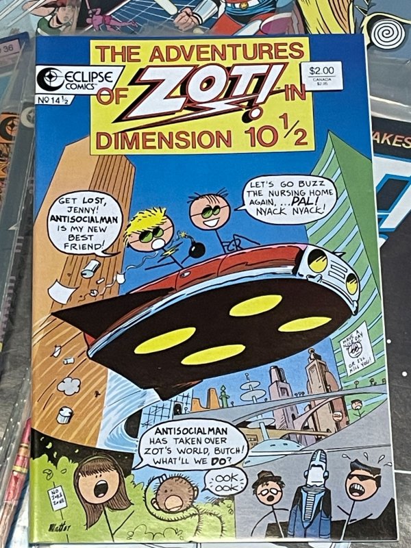 Zot! #1-36 complete run (1984) Scott McCloud, includes issue #14 1/2
