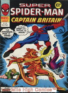 SUPER SPIDER-MAN AND CAPTAIN BRITAIN  (UK MAG) #235 Very Fine