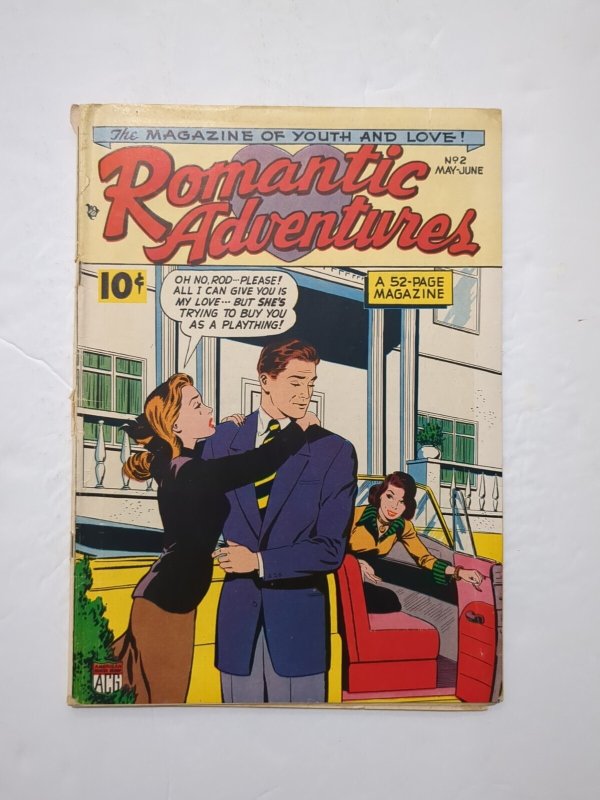 Romantic Adventures #2 (Jun 1949, ACG) G/VG 3.0
