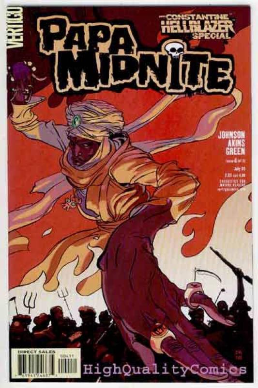 PAPA MIDNITE #1 2 3-5, NM, John Constantine, Hellblazer, Voodoo,more HB in store