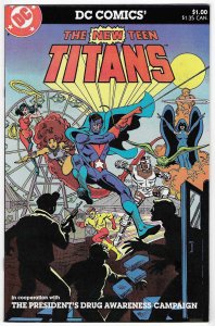 The New Teen Titans (Drug Abuse Awareness) #2 Variant Cover (1983)
