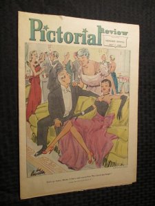 1950 SUNDAY PICTORIAL REVIEW May 7th VG/FN Louis Priscilla Milwaukee Sentinel