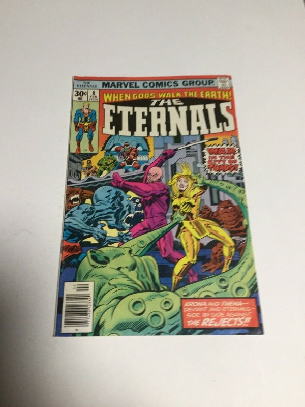 The Eternals #8 Bronze Age Key! 1st Ransak (1977) Vg- Very Good- 3.5