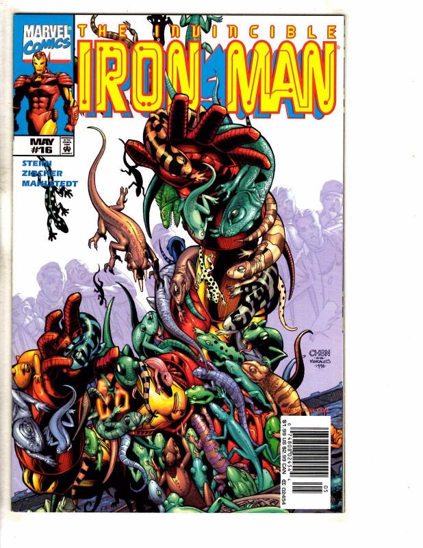 Lot Of 10 Iron Man Marvel Comic Books # 11 12 13 14 15 16 17 18 19 20 Hulk GM15