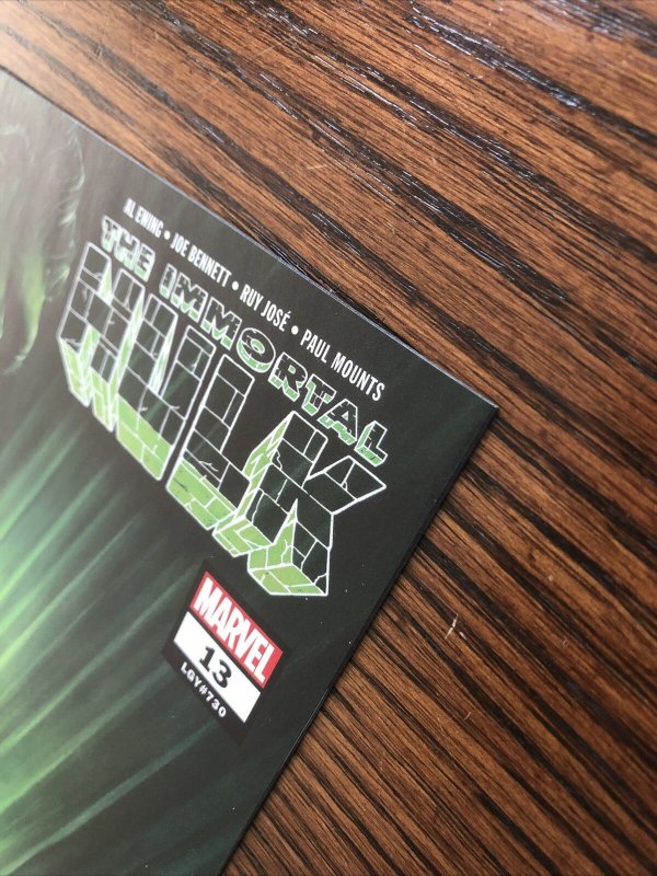 The Immortal Hulk #13 PERFECT!! Alex Ross 1st Printing 2019 Marvel Al Ewing