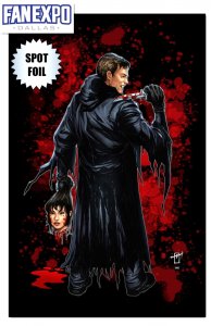 TRIBUTE: WES CRAVEN JONATHAN URIBE GHOSTFACE VARIANT SPOT FOIL/RAW SET W/COA.