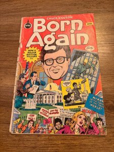 Chuck Colson Born Again VG- Spire Christian Comic Book Al Hartley 5 J408
