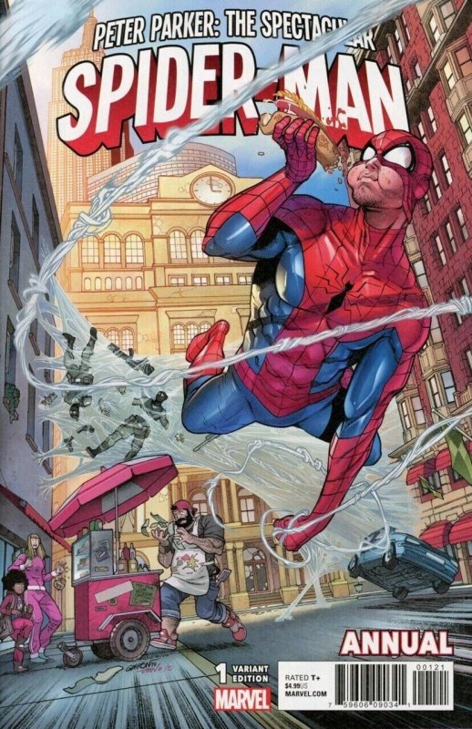 Peter Parker: Spectacular Spider-man (2018) #1 NM Javier Garrón Variant Cover