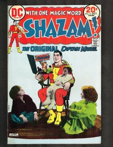 Shazam #6 ~ Better Late Than Never! / photo CVR ~ 1973 (6.0) WH